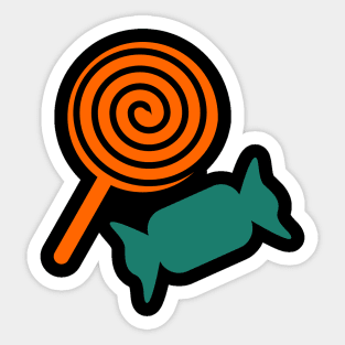 candy's halloween Sticker